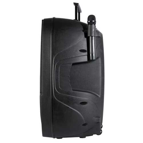 Blackmore Pro Audio BJP-15BT Portable Amplified 2-Way Loudspeaker with Microphones