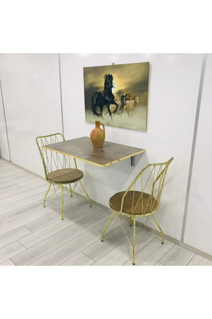 SMT Home Luxury Folding Wall Table Gordion