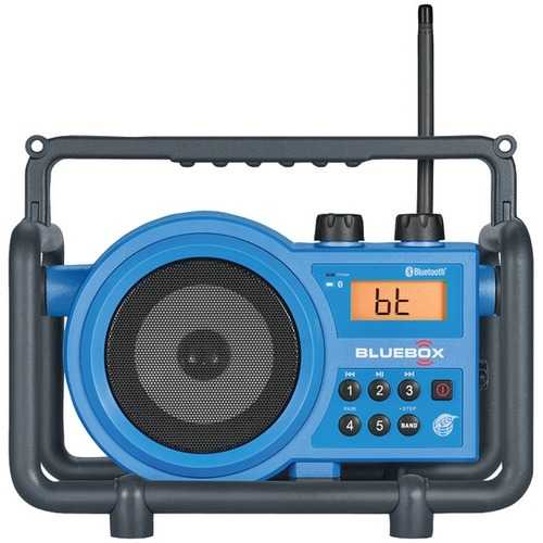 Sangean BB-100 BlueBox AM/FM Ultra-Rugged Digital Receiver with Bluetooth