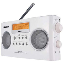 Cargar imagen en el visor de la galería, Sangean PRD5 Digital Portable Stereo Receiver with AM/FM Radio (White)
