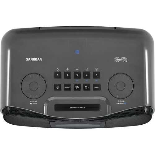 Sangean RCR-30 RCR-30 AM/FM Clock Radio with Bluetooth and Sound Soother