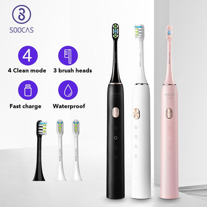 SOOCAS X3U Sonic Electric Toothbrush USB Fast Chargeable Waterproof Travel Ultrasonic Automatic Tooth Brush Gifts