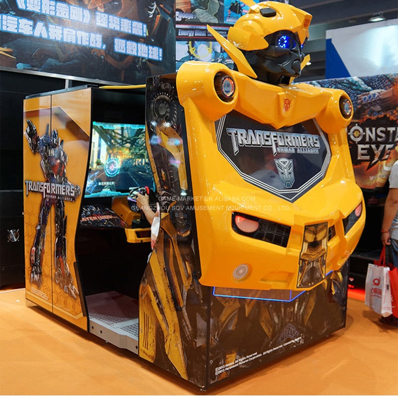 Transformers coin operated electronic arcade gun simulator alien shooting game machine