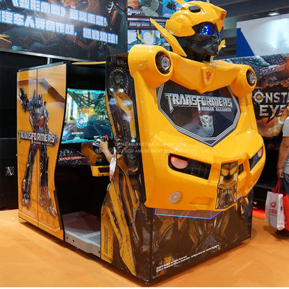Transformers coin operated electronic arcade gun simulator alien shooting game machine