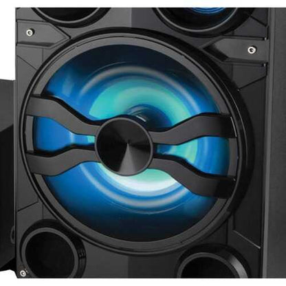 Supersonic IQ-9000BT Hi-Fi Multimedia Audio System with Bluetooth and Auxiliary/USB/Microphone Inputs