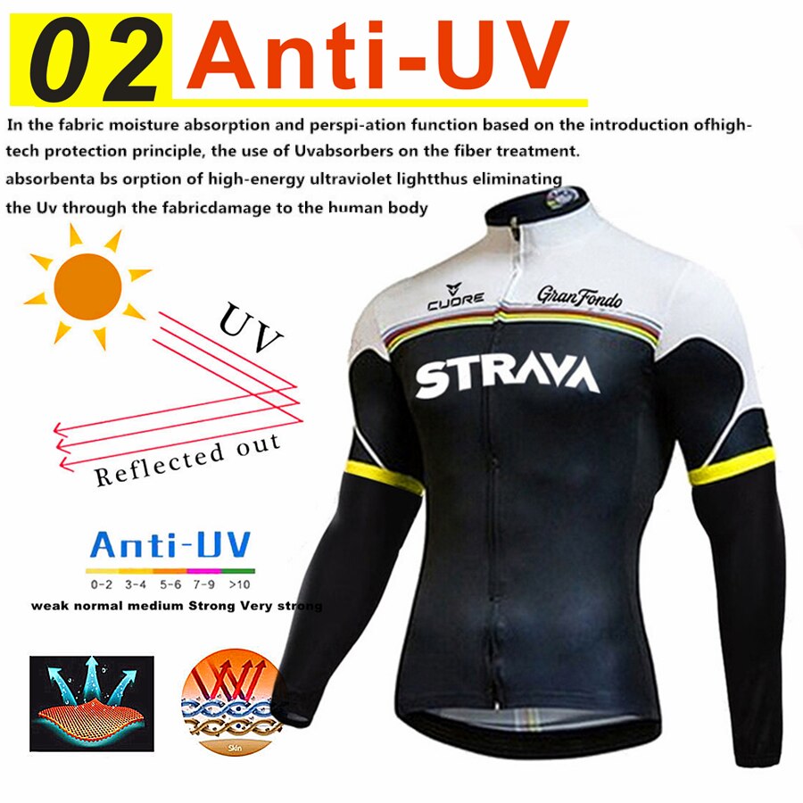 STRAVA 2022 Winter Thermal Fleece Cycling Clothes Men Long Sleeve Jersey Suit Outdoor Riding Bike MTB Clothing Bib Pants Set