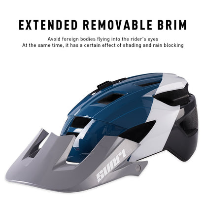 SUNRIMOON Ultralight In-mold Casco de bicicleta de montaña Casco de equitación Road mountain bike riding helmet