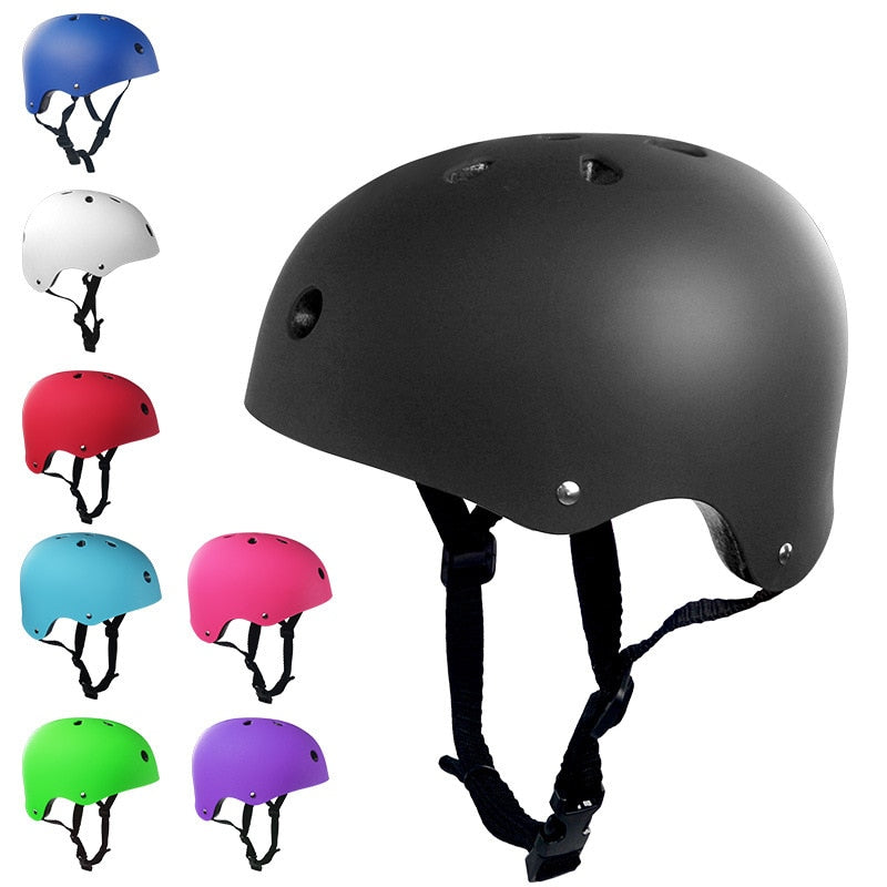 Safety Helmet Adult Teenager Bicycle Cycle Bike Scooter BMX Skateboard Skate Stunt Bomber Cycling Helmet