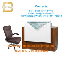 Load image into Gallery viewer, Reception Desk Furniture Reception Counter Table Salon Beauty Reception Desk
