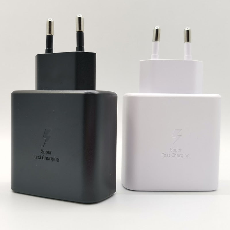Samsung Charger 45W Super Fast Charge EP-TA845 For Samsung GALAXY S20 S10 Note 10 Plus S20 Note 20 Ultra 5G A91 A80 S20+ Note10+