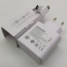 將圖片載入圖庫檢視器 Samsung Charger 45W Super Fast Charge EP-TA845 For Samsung GALAXY S20 S10 Note 10 Plus S20 Note 20 Ultra 5G A91 A80 S20+ Note10+
