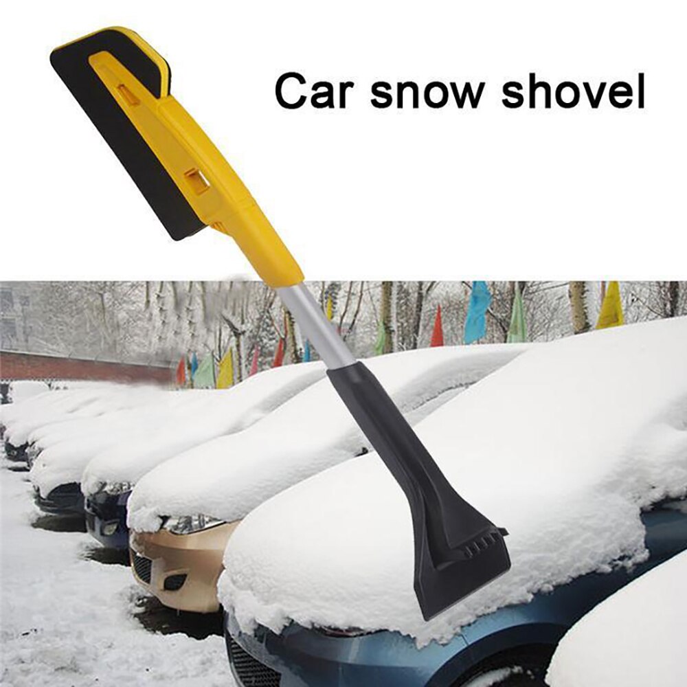 Scalable Car Multifunctional Snow Shovel Brush Ice Scraper Glass Cleaning Tools Machine Auto Adjustable Removal Equipment