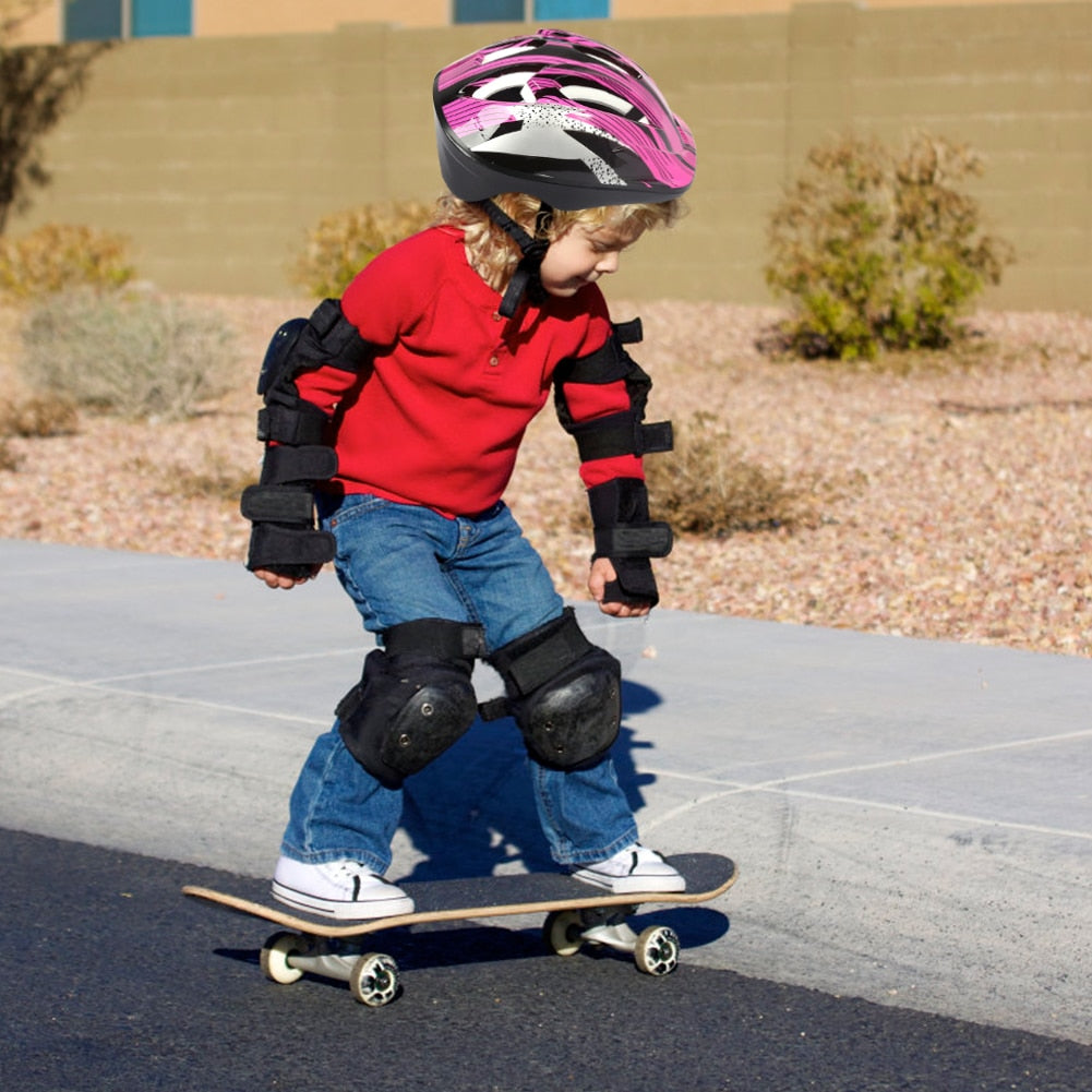 Scooter Skateboard Roller Skate Riding Safety Helmet Cycling Bicycle Riding Equipment Children Bicycle Helmet for 5-12 year Kids