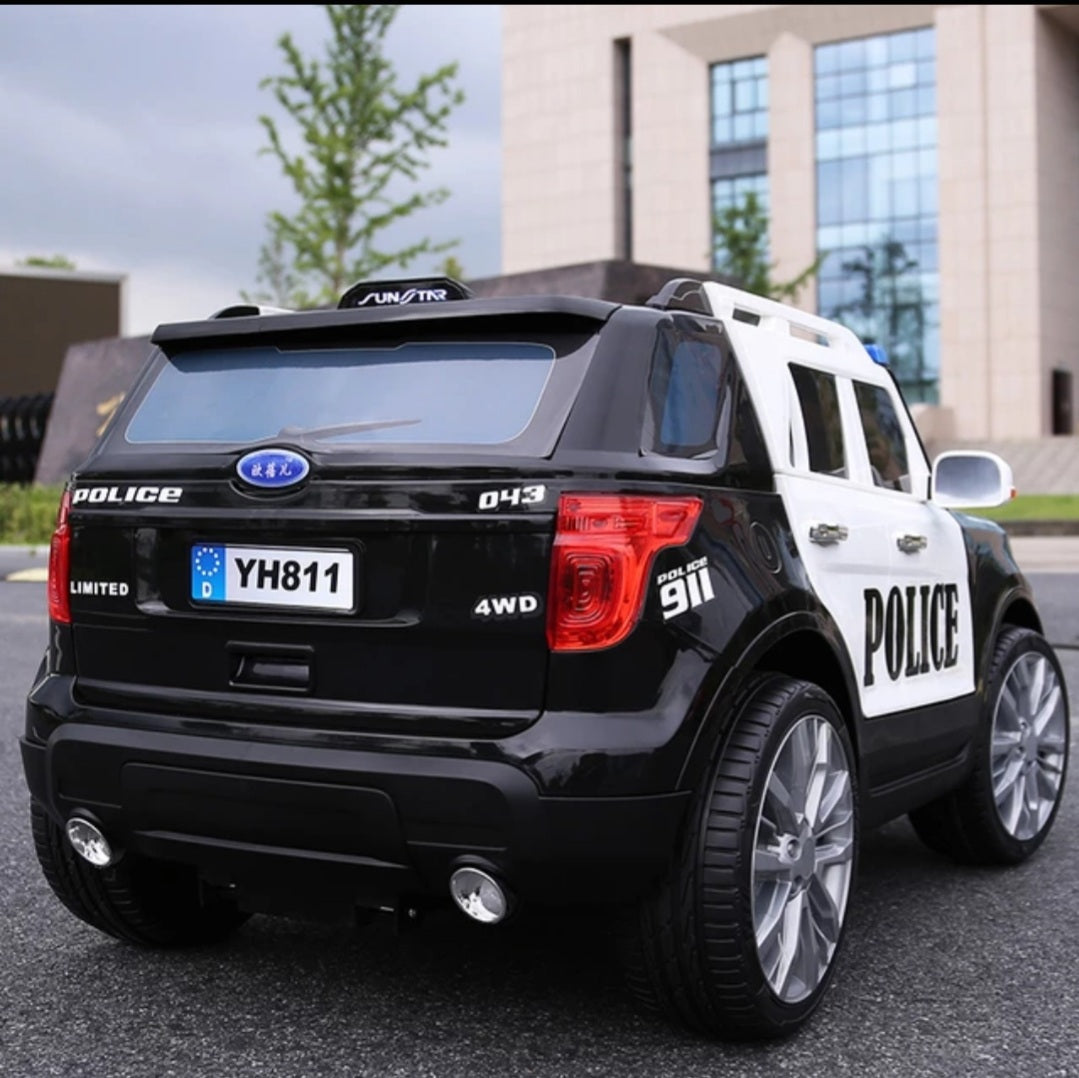 Children Electric 4WD Police SUV Remote Controlled Vehicle