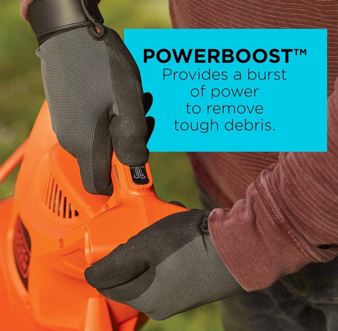 BLACK+DECKER BEBL7000 Back Pack Leaf Blower Vacuum and Mulcher