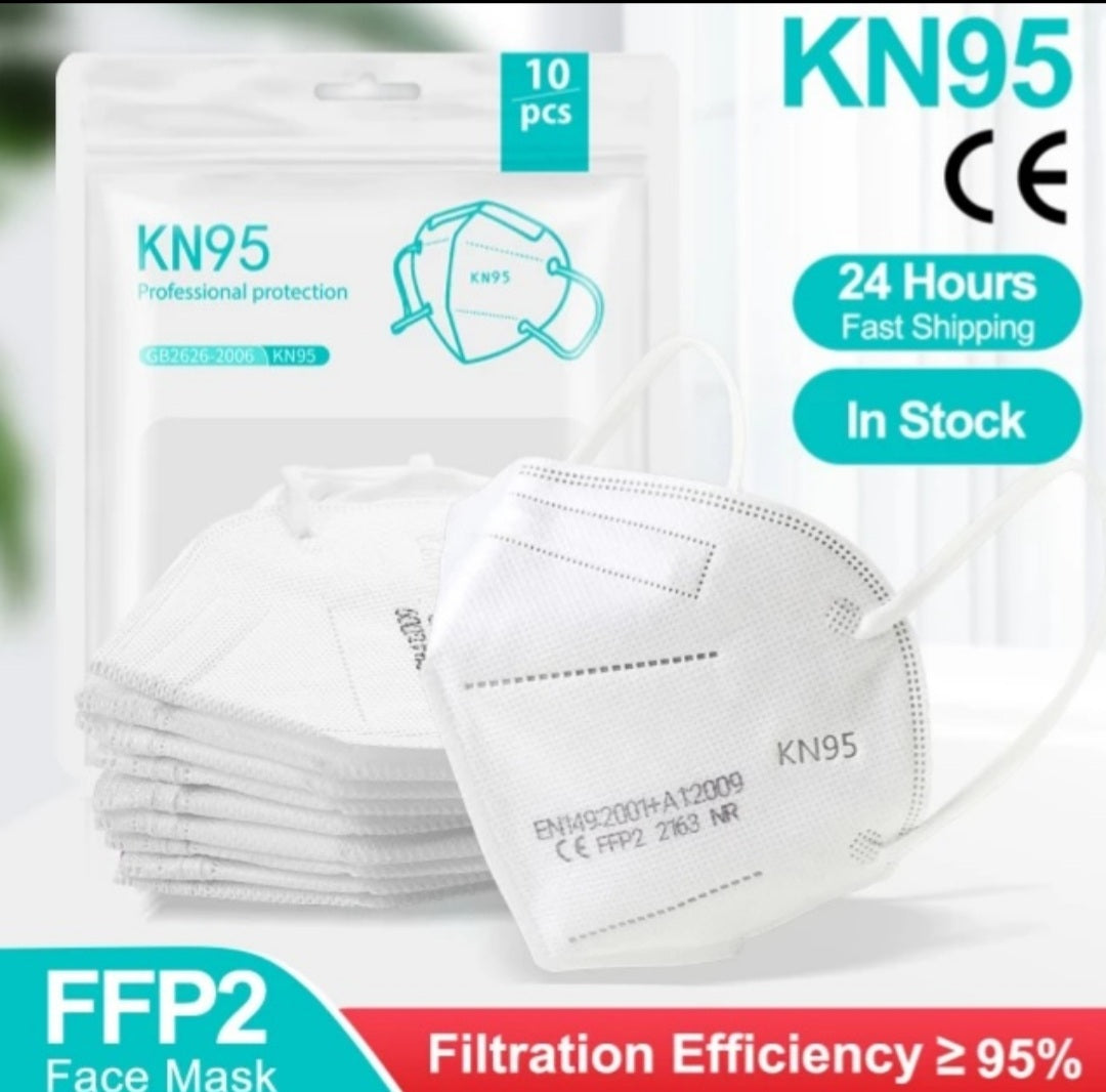 KN95 Face Mask 5 Layer Sets FFP2
