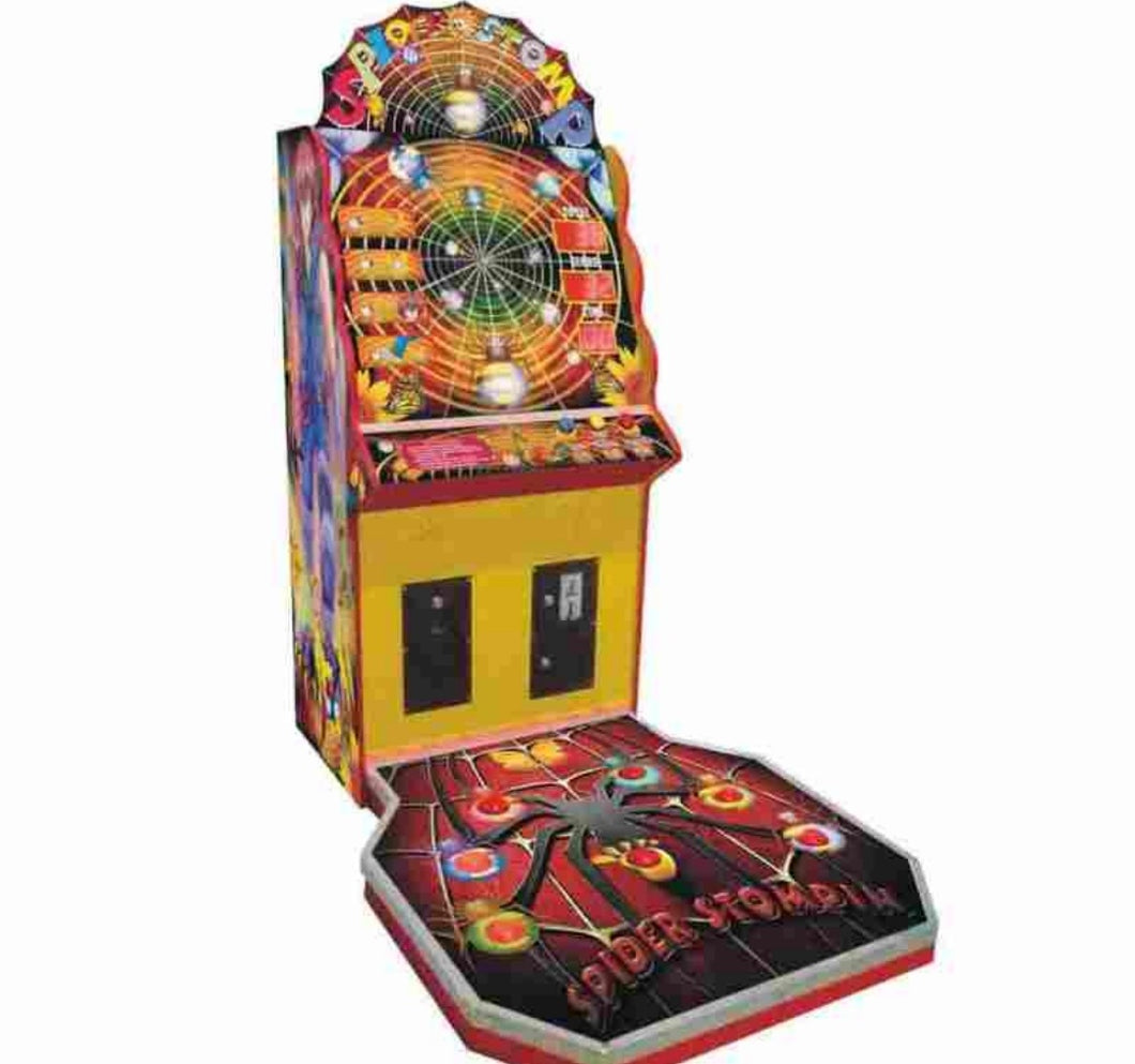 5 Units, Spider Stomp Coin Operated Amusement Arcade Lottery Redemption Game Machine