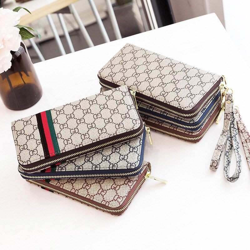 ShenYanFineLife. Ladies Wallets  Card Bag. P.U material. Portable. New Products. High Capacity. European & American Fashion.-061