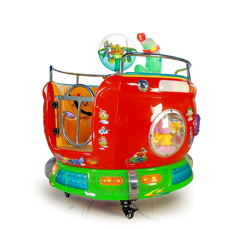 Shopping Malls Kids Rotating Cup Swing Game Machine Coin Operated Amusement Arcade Machine Kiddie Rides