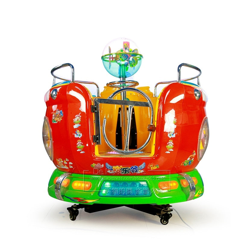 Shopping Malls Kids Rotating Cup Swing Game Machine Coin Operated Amusement Arcade Machine Kiddie Rides