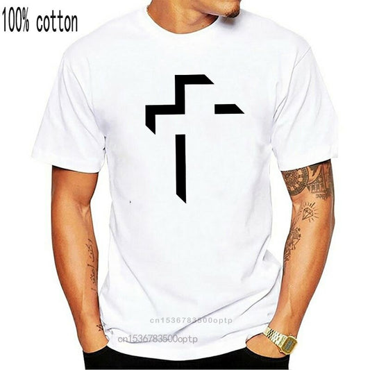 Unisex 3D Cross T-shirt Short Sleeve Men Women Clothing Summer 3D CROSS CHRISTIANITY JESUS FAITH LOVE LIFE GOD Mens White Extended Long T-Shirt Tee Shirt