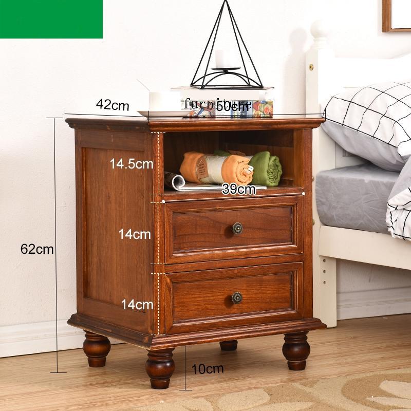 Side Table Mesa Noche Komidin Mobilya Lemari Kayu Korean Nachtkastje Cabinet Mueble De Dormitorio Quarto Night Stand Nightstand