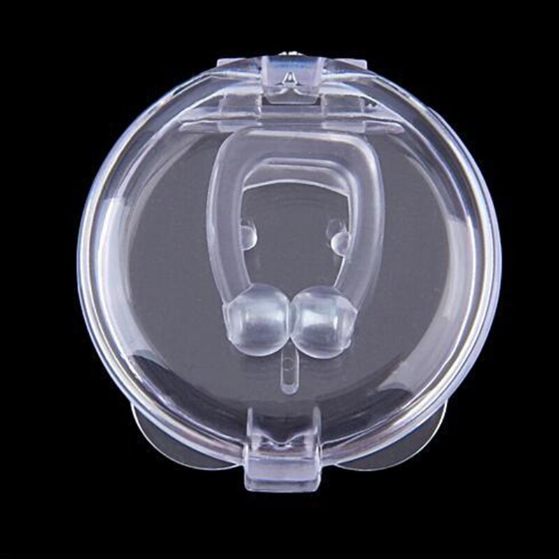 Silicone Anti snorring Clip Nose Sleeping Aids Anti Snore And Apnea Purifier For Better Breath White Magnet Stop Snoring Devices