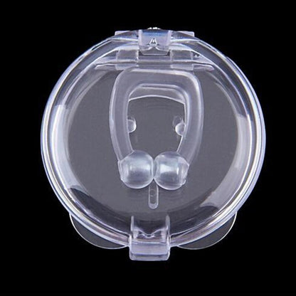 Silicone Anti snorring Clip Nose Sleeping Aids Anti Snore And Apnea Purifier For Better Breath White Magnet Stop Snoring Devices
