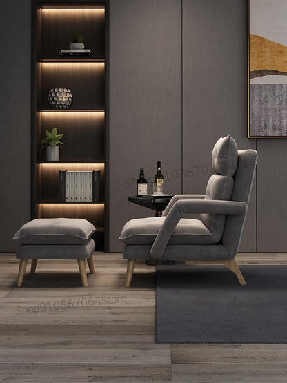 Single Folding Reclining Chair Net Red Tatami Sofa Bedroom Back Chair Balcony Sofa Chair Lazy Sofa Chair