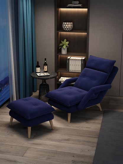 Single Folding Reclining Chair Net Red Tatami Sofa Bedroom Back Chair Balcony Sofa Chair Lazy Sofa Chair