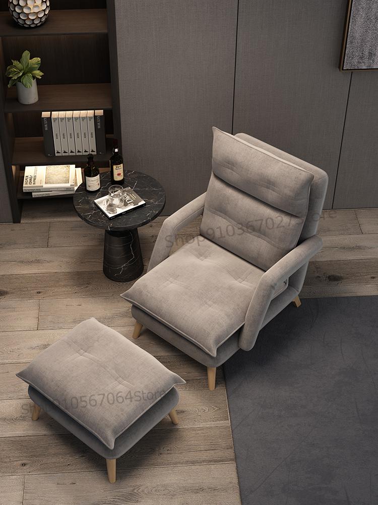 Single Folding Reclining Chair Net Red Tatami Sofa Bedroom Back Chair Balcony Sofa Chair Lazy Sofa Chair