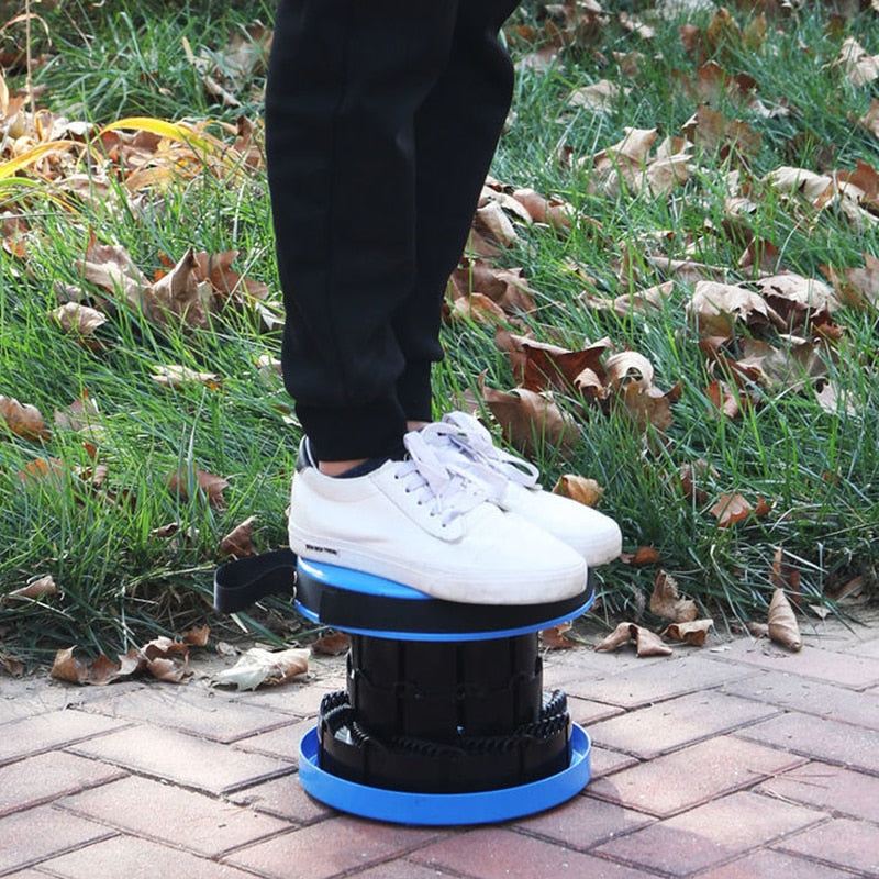 Small Stools Ottomans shower Stool Elderly Bath Chair Folding Plastic Mobile Camping Shoe Shelves Fishing Pouf Ottoman Portable
