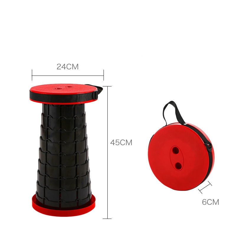 Small Stools Ottomans shower Stool Elderly Bath Chair Folding Plastic Mobile Camping Shoe Shelves Fishing Pouf Ottoman Portable