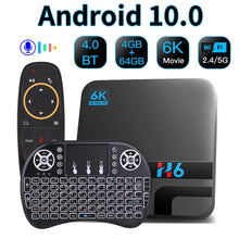 Charger l&#39;image dans la galerie, Smart Tv Box Android 10 H616 4GB 32GB 64GB Google Voice Assitant  2.4G 5GHz Wifi Bluetooth 6K 3D media player Set top box
