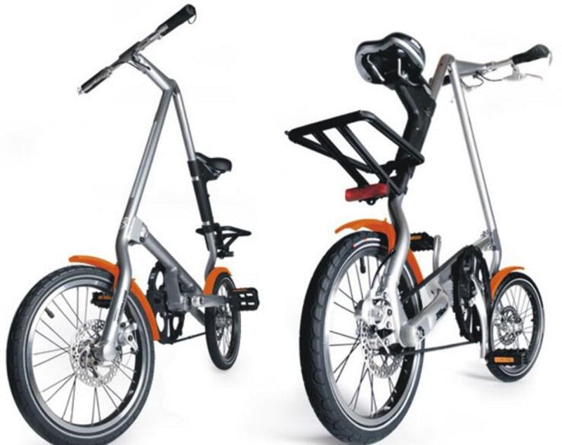 Smart folding bike Foldable Bicycle 16 Inch size Complete Road mini Bike Aluminium Frame New Creative Small size Putting In Car