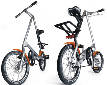 Smart folding bike Foldable Bicycle 16 Inch size Complete Road mini Bike Aluminium Frame New Creative Small size Putting In Car