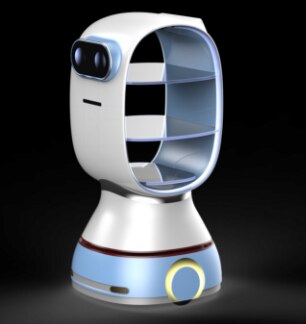 Smart Map built Restaurant waiter delivery Robot