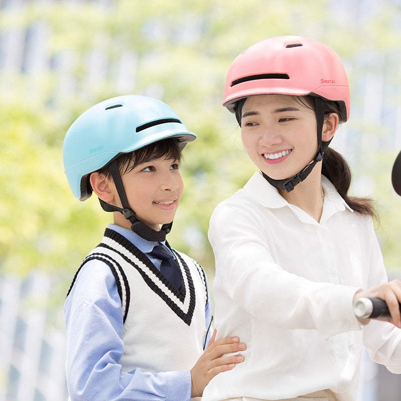 Smart4u MTB Cycling Bike Bicycle Ultralight Light electric Bike Brompton Bike LED Smart Flash Light Helmet Kids Helmet Men Women
