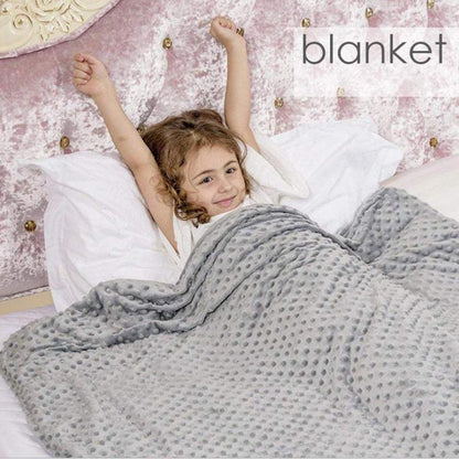 Soft Gravity Carpet Weighted Blanket Decompression Rug Quilt Sleep Aid Pressure Helper For Anxiety Insomnia Stress Adult Gifts