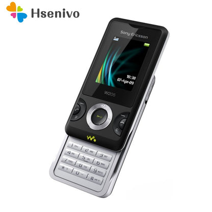 Sony Ericsson W205 Refurbised-Original Unlocked Sony Ericsson W205i Phone 1.8'inch 2G  FM Unlocked Phone Free shipping