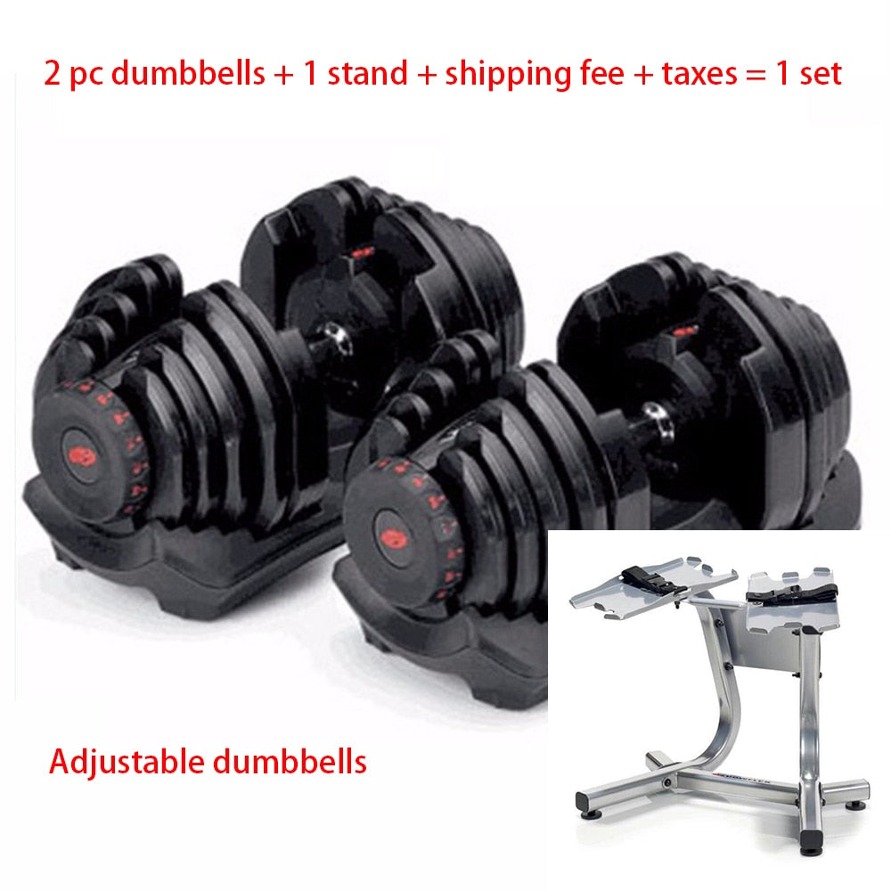 Source Manufacturer's Cost-Effective Men's Home Fitness Equipment Can Quickly Adjust Automatic Smart Dumbbell Set