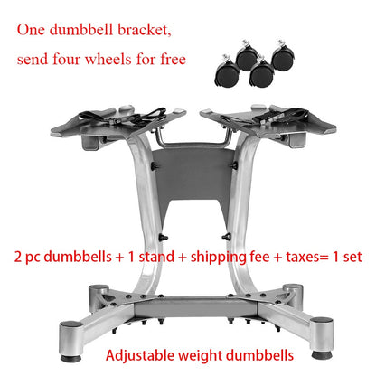 Source Manufacturer's Cost-Effective Men's Home Fitness Equipment Can Quickly Adjust Automatic Smart Dumbbell Set