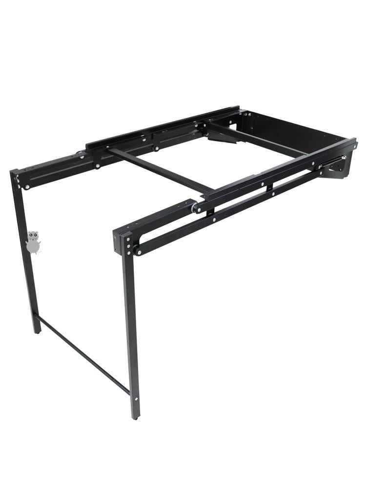 Space Saving Design Hidden Wall Garden Storage Rack Extended Table