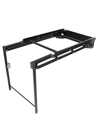 Space Saving Design Hidden Wall Garden Storage Rack Extended Table
