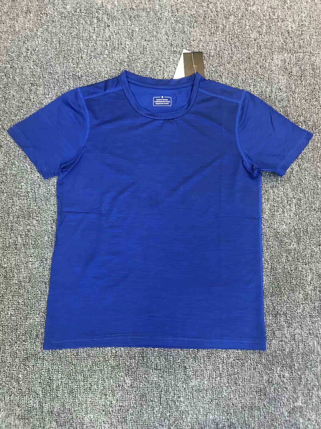 Spandex Sports Gym T Shirt Men Short Sleeve Dry Fit T-Shirt Compression stretch Top Workout Fitness Training Running Shirt S-6XL