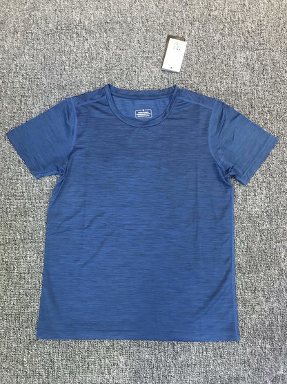 Spandex Sports Gym T Shirt Men Short Sleeve Dry Fit T-Shirt Compression stretch Top Workout Fitness Training Running Shirt S-6XL