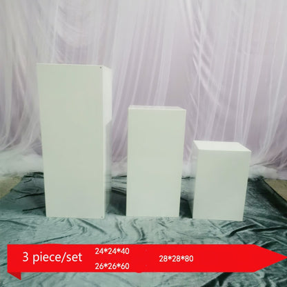 Square Dessert Table Iron Plinth Wedding Props Scene Layout Dessert Display Stand Party Birthday Wedding Decoration