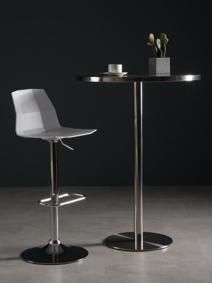 Stainless Steel Bar Table.Metal Round Outdoor Ktv Home Bar. Table Milk Tea Shop. Simple High Table