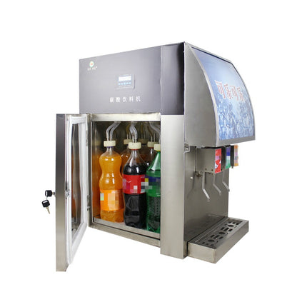 Stainless Steel Commercial 3 Valves Cola Making Machine Automatic Electric Cold Cola Dispenser Carbonated Drink Maker Machine