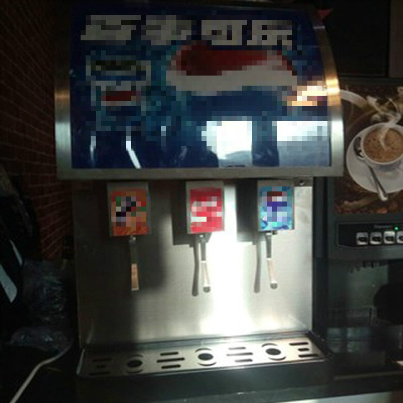 Stainless Steel Commercial 3 Valves Cola Making Machine Automatic Electric Cold Cola Dispenser Carbonated Drink Maker Machine